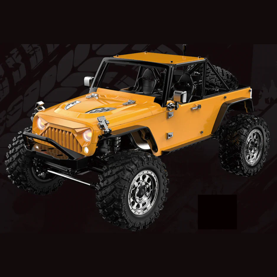 MJX Hyper Go H12Y+ 1/12 Scale RC Car High-Torque 3650 Brushless BLDC Motor Aluminum Shell - Yellow - Image 10