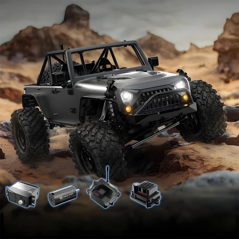 MJX Hyper Go H12Y RC Car 1/12 4WD Brushless 2.4G Full Large Scale Climbing Off Road Vehicle - Image 11