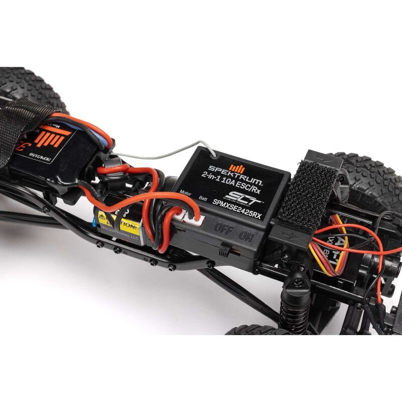 1/24 SCX24 Jeep JT Gladiator 4X4 RTR Brushed Rock Crawler (Battery & Charger Included), Green - Image 16