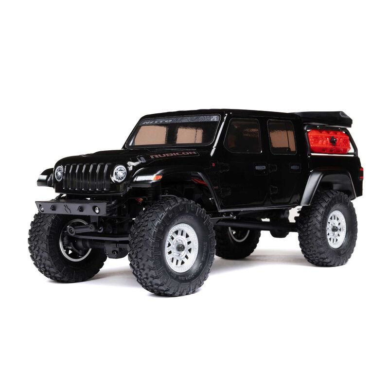 1/24 SCX24 Jeep JT Gladiator 4X4 RTR Brushed Rock Crawler (Battery & Charger Included), Green - Image 18