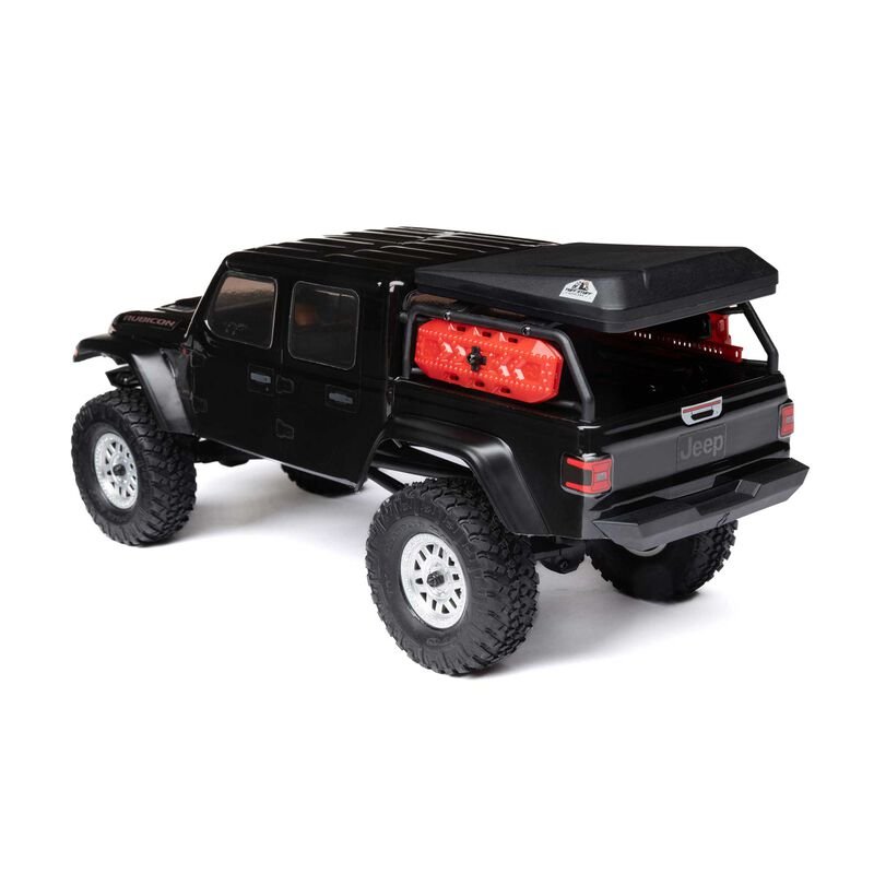1/24 SCX24 Jeep JT Gladiator 4X4 RTR Brushed Rock Crawler (Battery & Charger Included), Green - Image 27