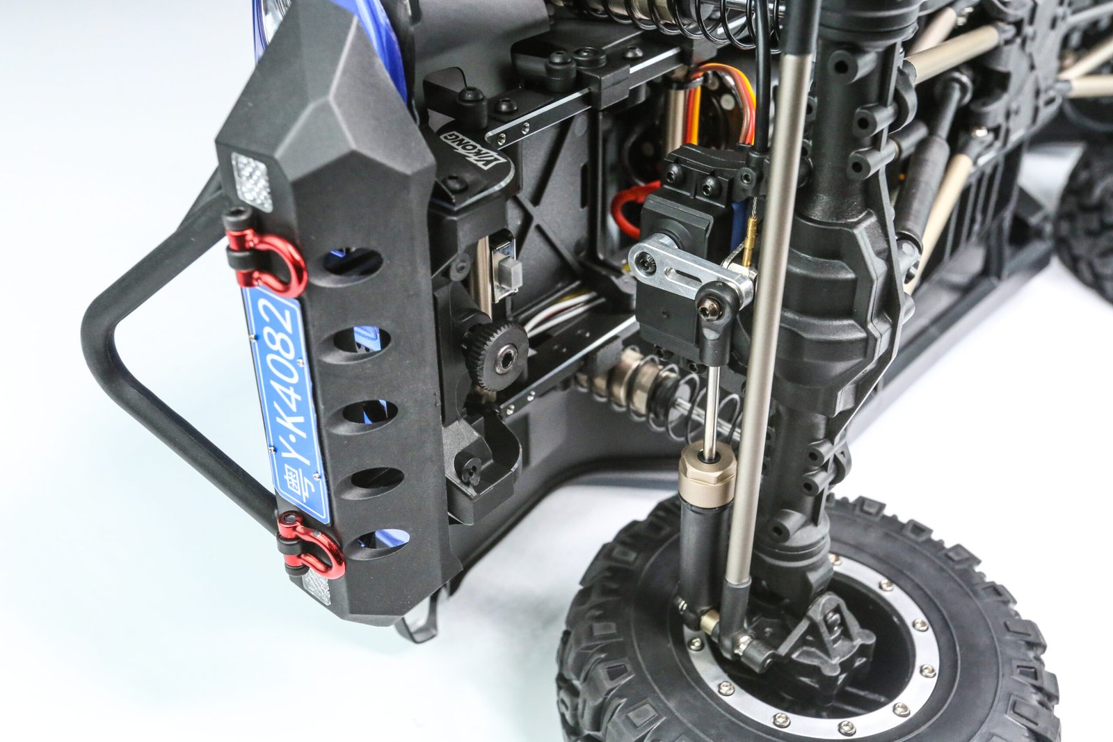 YIKONG YK4082 -V3 (JEEP RUBICON) -1/8 4WD Upgraded Version RC Crawler Car RC Climbing Vehicles Model RTR with Light System High Quality RC Car - Image 17