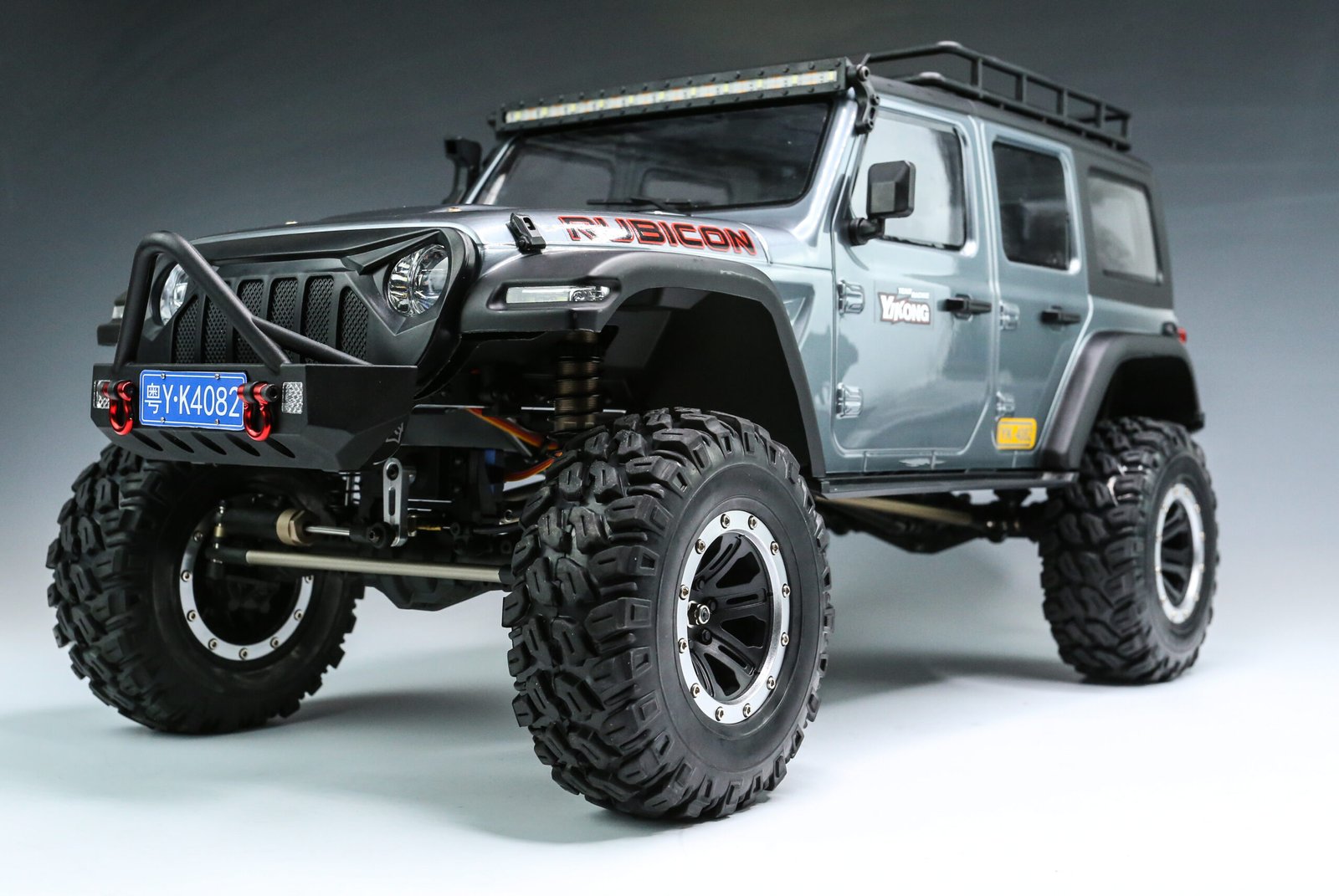 YIKONG YK4082 -V3 (JEEP RUBICON) -1/8 4WD Upgraded Version RC Crawler Car RC Climbing Vehicles Model RTR with Light System High Quality RC Car - Image 20