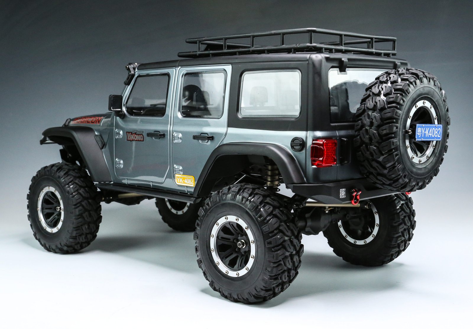 YIKONG YK4082 -V3 (JEEP RUBICON) -1/8 4WD Upgraded Version RC Crawler Car RC Climbing Vehicles Model RTR with Light System High Quality RC Car - Image 28