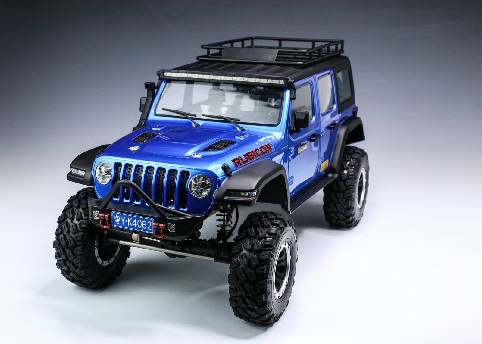 YIKONG YK4082 -V3 (JEEP RUBICON) -1/8 4WD Upgraded Version RC Crawler Car RC Climbing Vehicles Model RTR with Light System High Quality RC Car - Image 3
