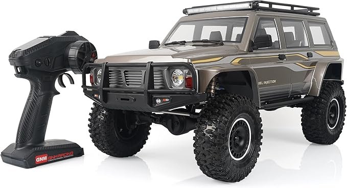 YIKONG YK4107 1/10 4WD RC Car Rock Crawler (NISSAN PATROL) Two Speed- Differential Locks- LCG Chassis -Tank Turn LED Lights Off-Road Climbing Truck - Image 9