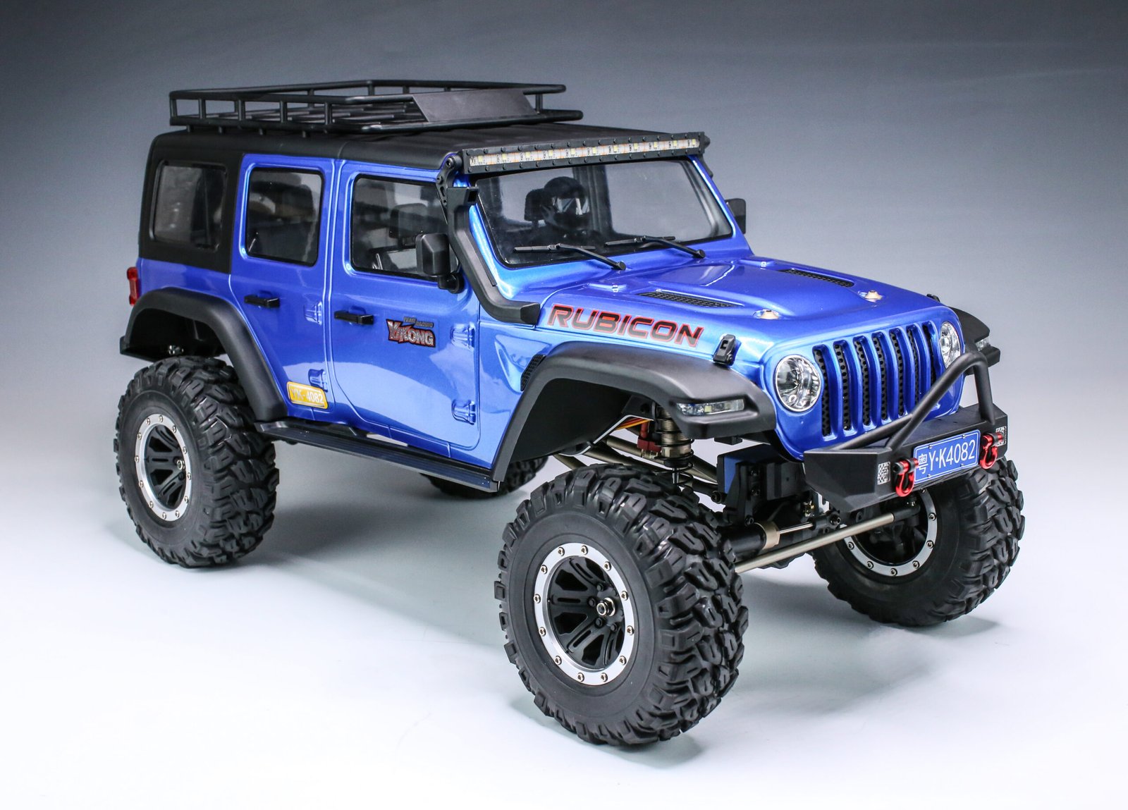 YIKONG YK4082 -V3 (JEEP RUBICON) -1/8 4WD Upgraded Version RC Crawler Car RC Climbing Vehicles Model RTR with Light System High Quality RC Car - Image 2