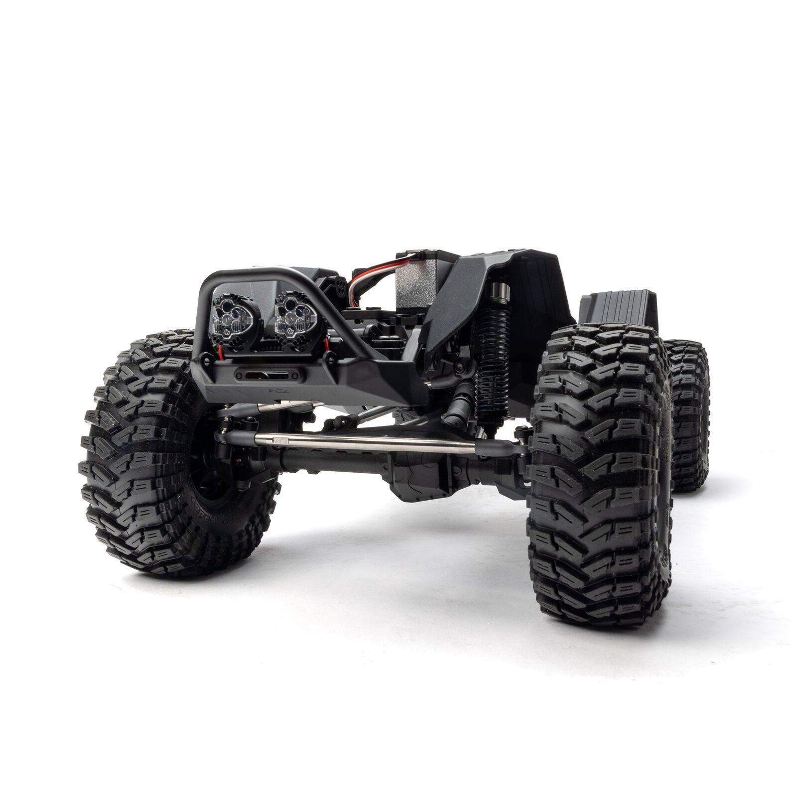 Axial 1/10 SCX10 III Motobilt Waypoint Jeep JT Gladiator 4X4 RTR Brushed Rock Crawler, Tan - Image 15