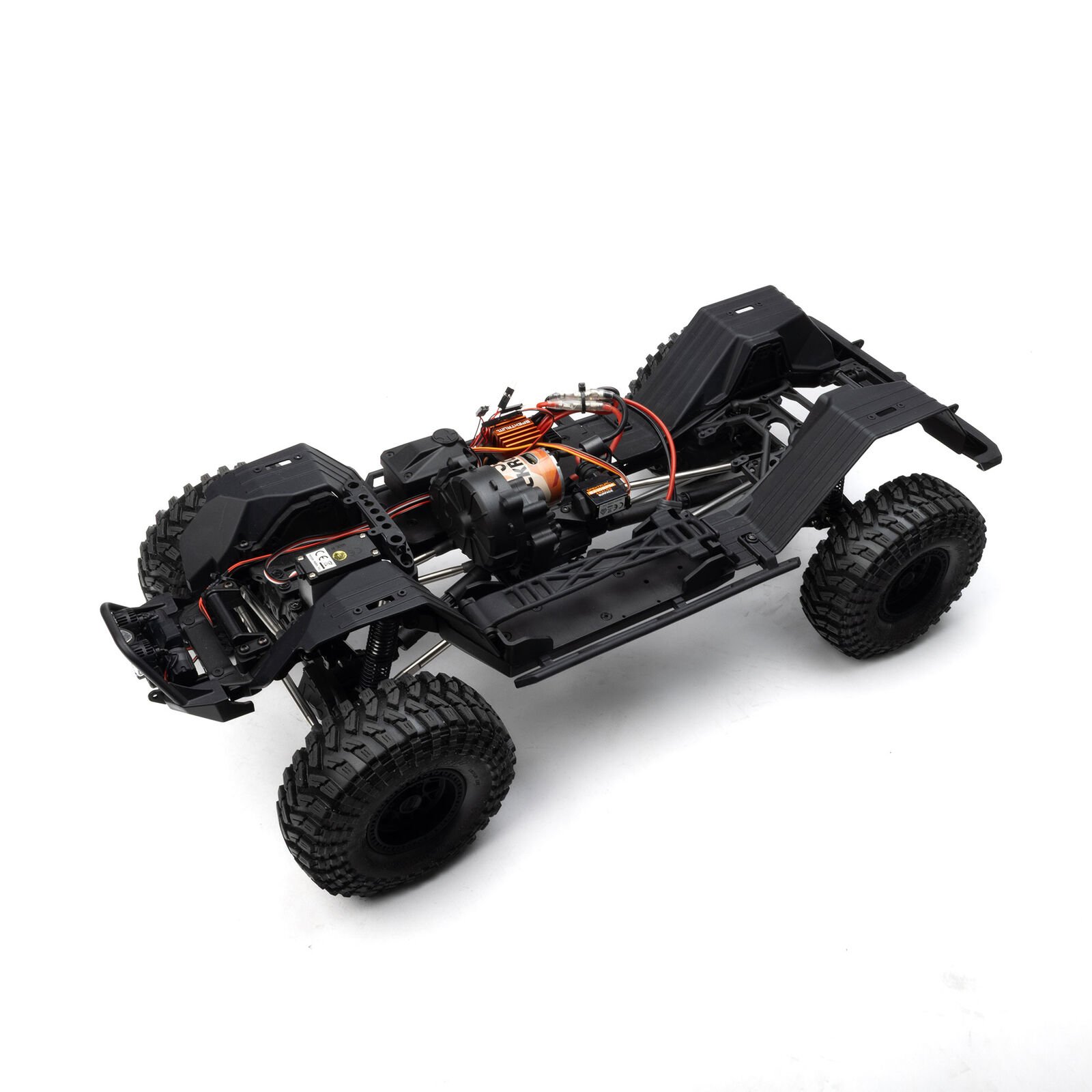 Axial 1/10 SCX10 III Motobilt Waypoint Jeep JT Gladiator 4X4 RTR Brushed Rock Crawler, Tan - Image 16