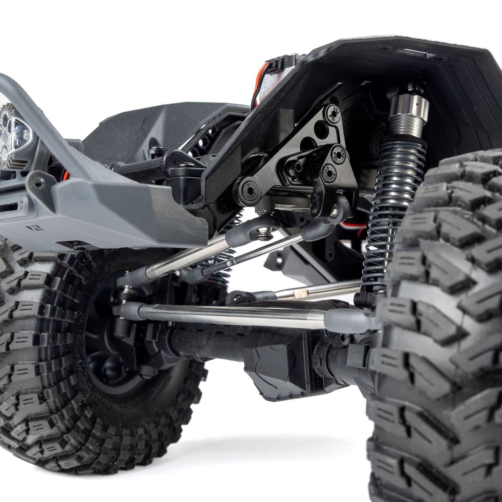 Axial 1/10 SCX10 III Motobilt Waypoint Jeep JT Gladiator 4X4 RTR Brushed Rock Crawler, Tan - Image 13